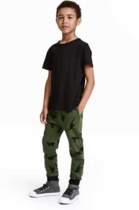 Pantalones Jogger H&M Niños Negros | 713962QGE