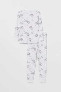 Paquete De Pijama H&M Printed Niños Morados Claro | 204659CLJ