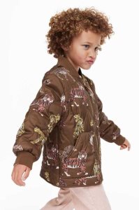 Ropa De Abrigo H&M Acolchado Jacket Niños Marrom Oscuro | 657124QHD