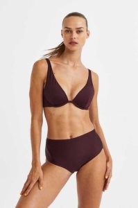 Ropa De Playa H&M Bikini Bottoms Mujer Rojos Oscuro | 549021QWG