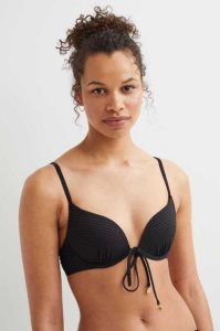 Ropa De Playa H&M Push-up Bikini Top Mujer Negros | 032689LUD