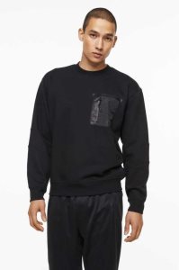 Ropa Deportiva H&M DryMove Oversized Hombre Negros | 726498MWI