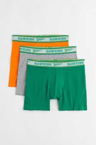 Ropa Interior H&M 3-pack Boxer Shorts Hombre Grises Oscuro | 830475EZM