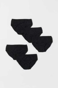 Ropa Interior H&M 5-pack Briefs Niños Rosas Grises Oscuro | 356407EFU