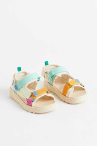 Sandalias H&M Niños Amarillos Claro | 168025ZNR