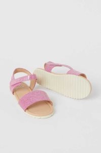 Sandalias H&M Niños Plateados | 754063SBV