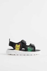 Sandalias H&M Printed Niños Negros | 235970DRP