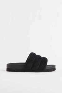 Sandalias de Diapositivas H&M Mujer Negros | 620174MOG