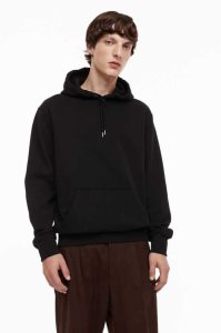 Sudadera Con Capucha H&M Essentials No 3: THE Hombre Negros | 453721SFD