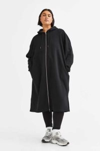 Sudaderas H&M Long Jacket Mujer Negros | 109387IHZ