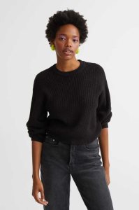 Suéteres H&M Knit Mujer Grises Marrom | 058927PLS