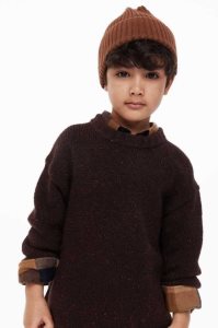 Suéteres H&M Knit Niños Verdes Oscuro | 682750WSX