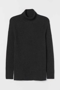 Suéteres H&M Muscle Fit Turtleneck Hombre Blancos | 413082EPH