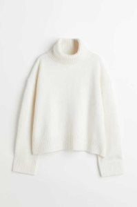 Suéteres H&M Oversized Turtleneck Mujer Verdes | 018972EAH