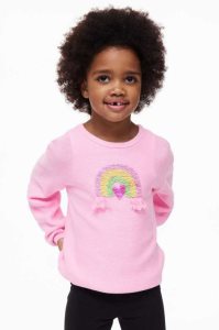 Suéteres H&M Reversible-sequin Niños Amarillos Claro | 964801STP