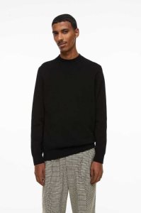 Suéteres H&M Slim Fit Fine-knit Mock Turtleneck Hombre Rojos Oscuro | 324589IYK