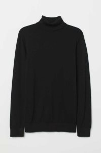 Suéteres H&M Slim Fit Fine-knit Turtleneck Hombre Marrom | 910273ZQF