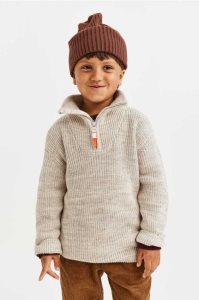 Suéteres H&M Zip-top Knit Niños Azul Marino Azules | 795308WIC