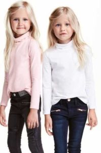 Tops H&M 2-pack Turtleneck Niños Grises | 802154ZGW