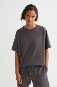 Tops H&M Anchos-cut T-shirt Mujer Naranjas | 273890ZAS