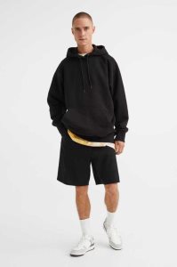 Tops H&M Oversized Fit Hoodie Hombre Grises Marrom | 736041UIH