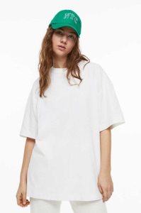 Tops H&M Oversized T-shirt Mujer Rosas | 781653FNK