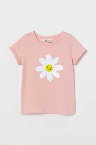 Tops H&M Top Niños Coral | 351409LXW