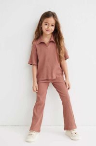 Una sola pieza H&M 2-piece Acanalado Jersey Niños Morados Claro | 139276KNY