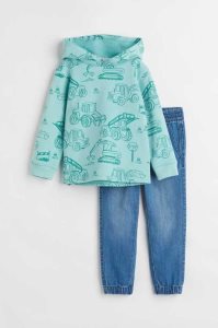 Una sola pieza H&M 2-piece Niños Azul Marino Azules | 347650XEW