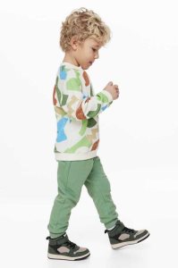 Una sola pieza H&M 2-piece Printed Niños Verdes | 326741LWO