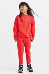 Una sola pieza H&M 2-piece Sweatshirt Niños Rojos Claro | 539870LHM