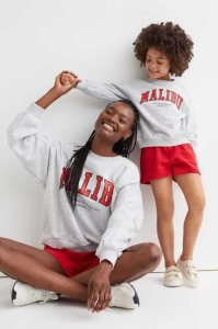 Una sola pieza H&M 2-piece Sweatshirt Niños Grises Claro | 638725TLN