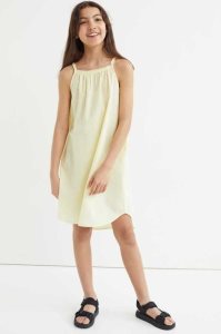 Vestido Corto H&M 2-pack Seersucker Niños Rosas | 601574BFY