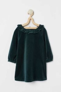 Vestido Corto H&M Algodon Velvet Niños Multicolor | 017352QHL