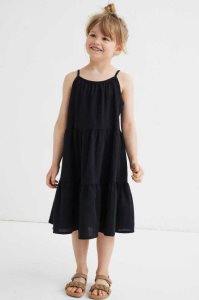 Vestido Corto H&M Sin Manga Niños Rosas Claro | 639215FLT