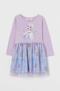 Vestido Corto H&M Tulle-skirt Jersey Niños Morados Claro | 560382ODH