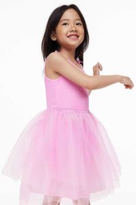 Vestido Corto H&M Tulle-skirt Niños Verdes Claro | 749086XHF