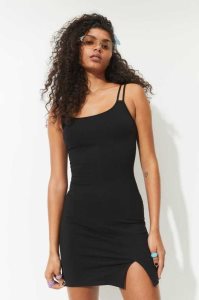 Vestido H&M Fitted Jersey Mujer Turquesa | 923187PTS