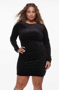 Vestido H&M Long-sleeved Bodycon Mujer Negros | 793821TNZ