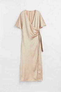 Vestido H&M Satin Bridesmaid Mujer Turquesa Claro | 264310MID