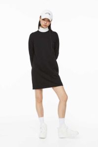 Vestido H&M Sweatshirt Mujer Negros | 740295QUM