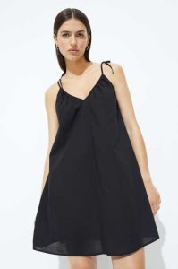 Vestido H&M V-neck Mini Mujer Naranjas | 476935NDX