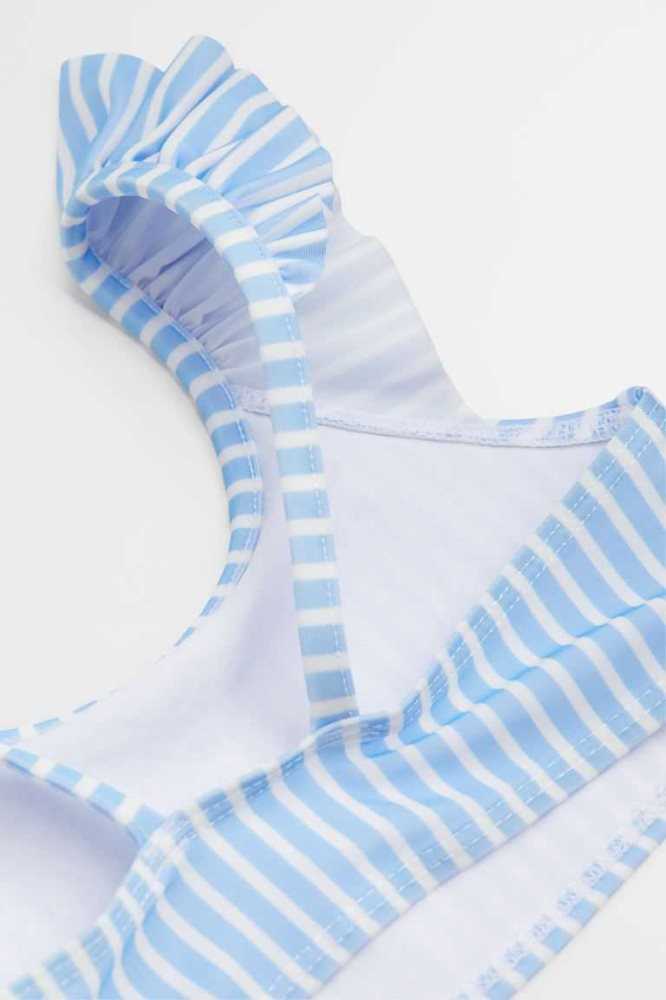 Abajo De Bikini H&M Ruffle-trimmed Niños Turquesa Claro | 468217ZCW