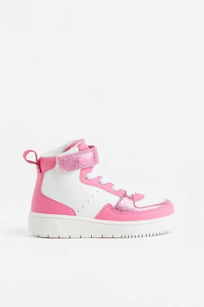 Altos H&M Niños Rosas Blancos | 527943BDW