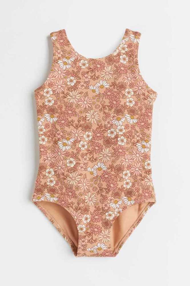 Bañadores H&M Patterned Niños Marrom | 942531DFR