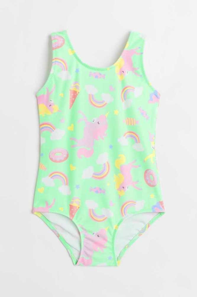 Bañadores H&M Patterned Niños Verdes | 371695DQX