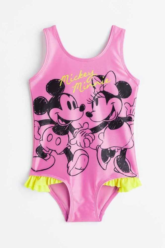 Bañadores H&M Printed Niños Rosas | 926310FLI