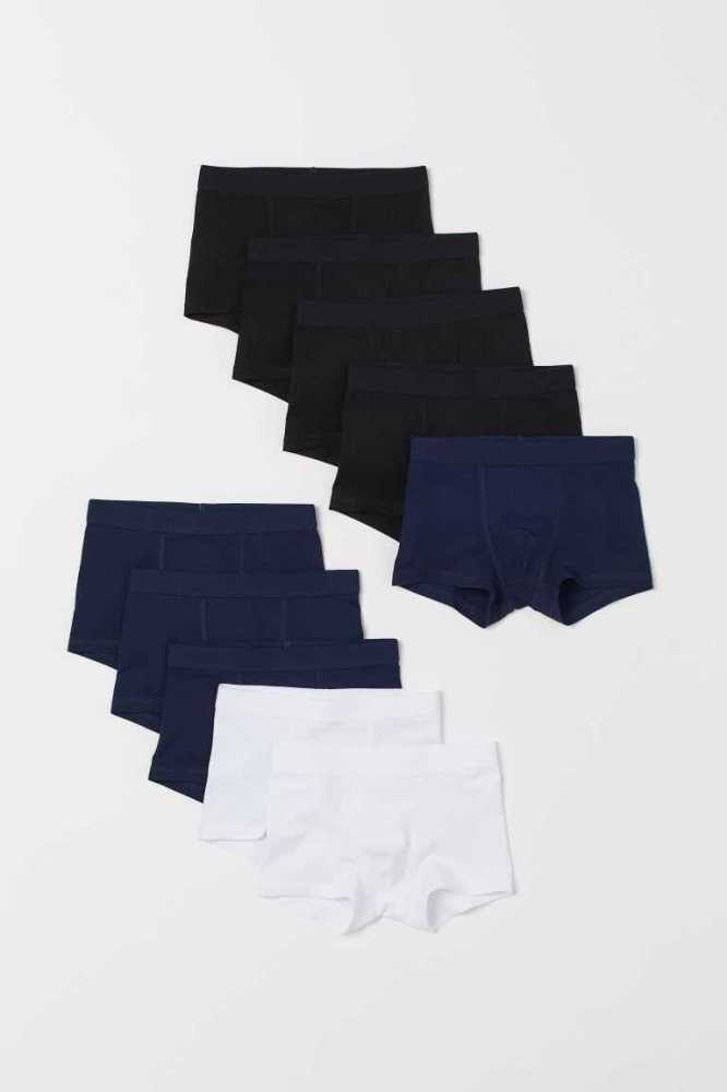 Bermudas H&M 10-pack Boxer Niños Turquesa Grises | 910542YXK