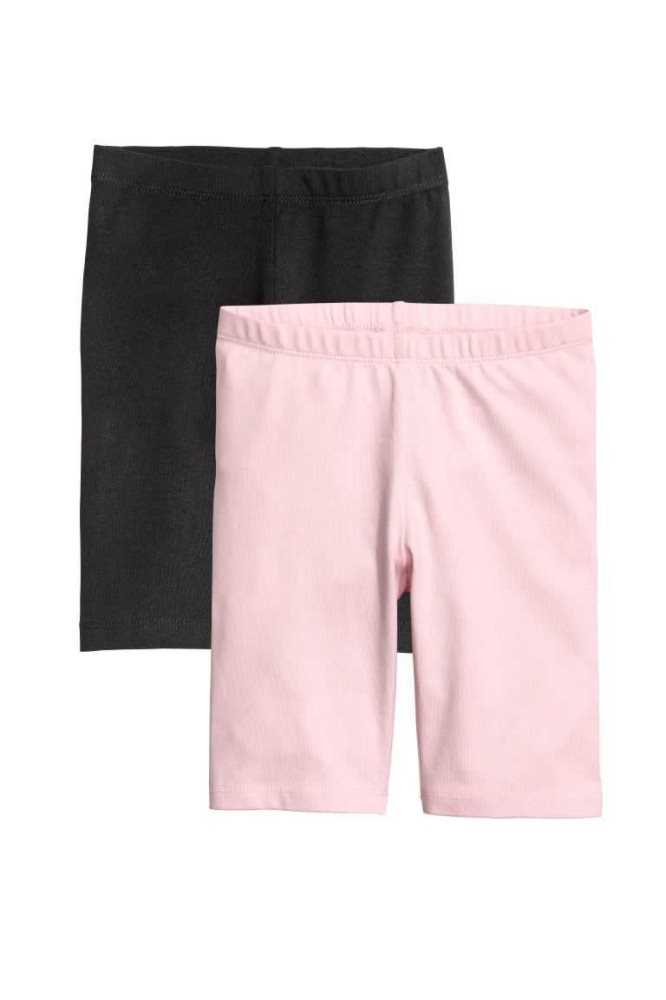 Bermudas H&M 2-pack Cycling Niños Negros | 756348OVU