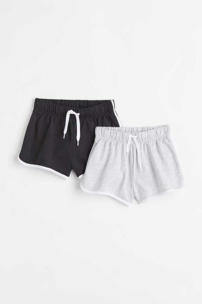 Bermudas H&M 2-pack Niños Albaricoque Claro Beige Claro | 765301IWS